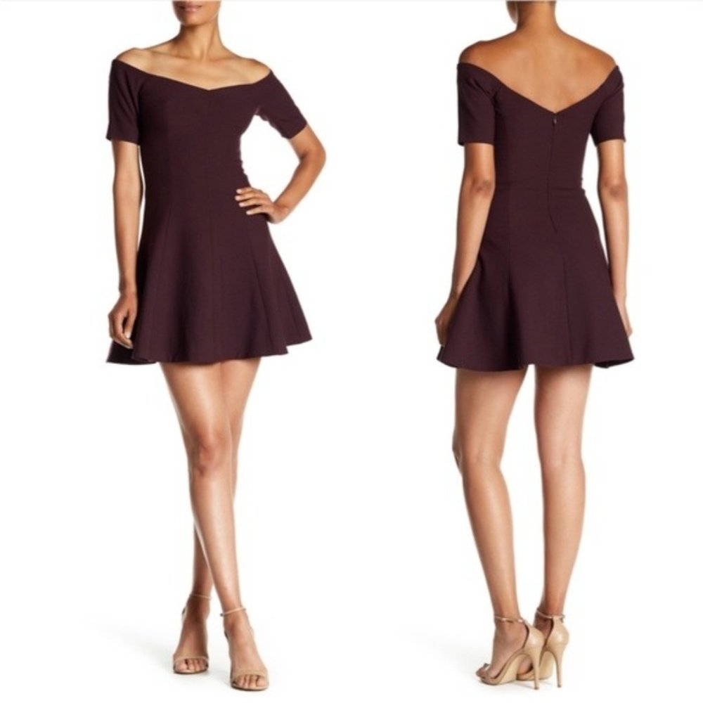 NWT Cinq a Sept Kenna Off The Shoulder Dress, Size 6